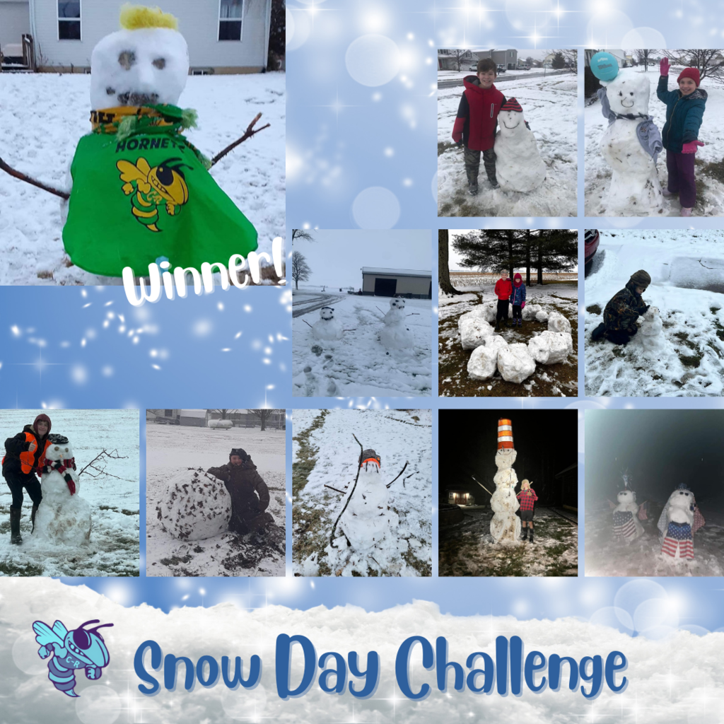 Snow Day Challenge winners
